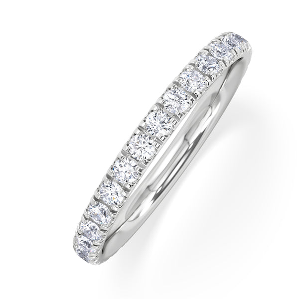 Amora 0.50ct Lab Diamond Set Ring Set in 18K White Gold